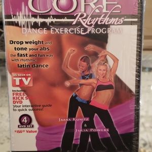 Core Rhythms 4 DVD set, New in box